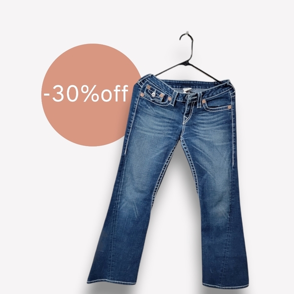 True religion low rise bootcut flare jeans - Picture 3 of 7
